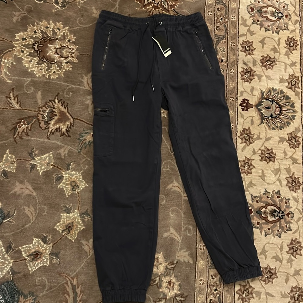NWT Monrow Twill Cargo Jogger Pants